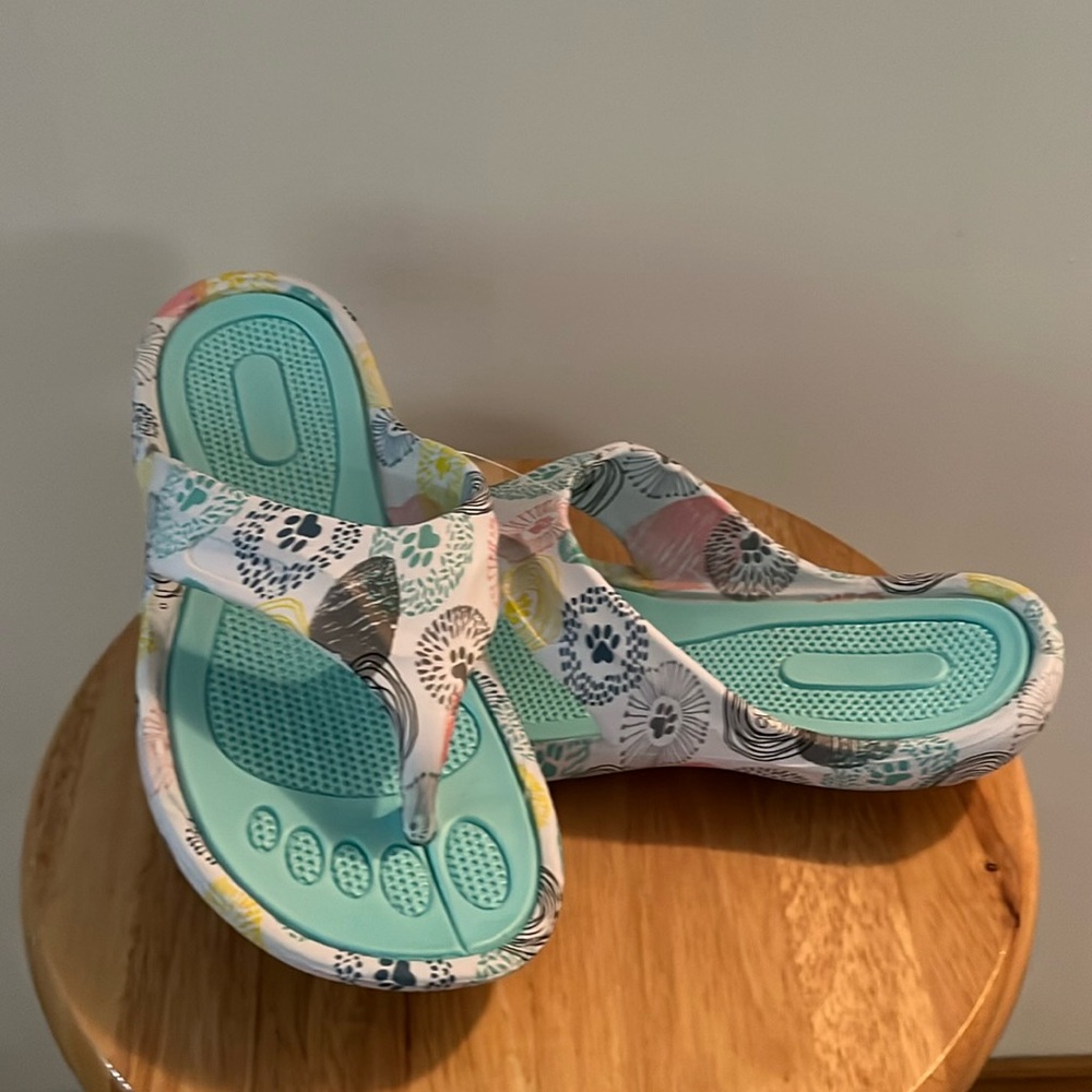 Walking Paws Flip Flops